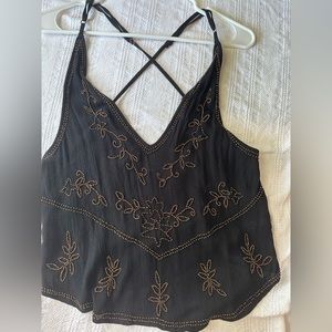2/$30. Free People beaded tank